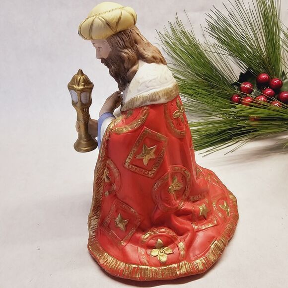Vintage 1989 Wise Men Kings Lefton Bethlehem Collection Nativity Spirit of Bethl - Picture 4 of 8